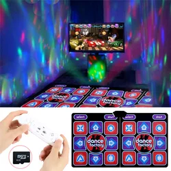 New Double Somatosensory Dance Mat Projected Blanket Pads With Two Handle One Lantern For Computer TV