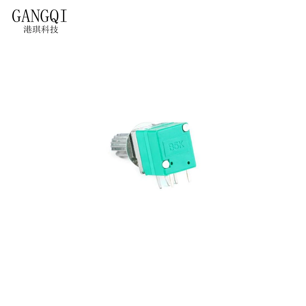 5PCS New RV097NS 5pin RK097NS RV097 5K 10K 20K 50K 100K 500K with a switch audio shaft 15mm amplifier sealing potentiometer