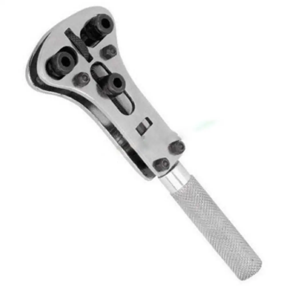 Wrist Watch Case Opener Wrench Tool Adjustable Screw Back Remover Wrench Repair Tool Watches Accessories