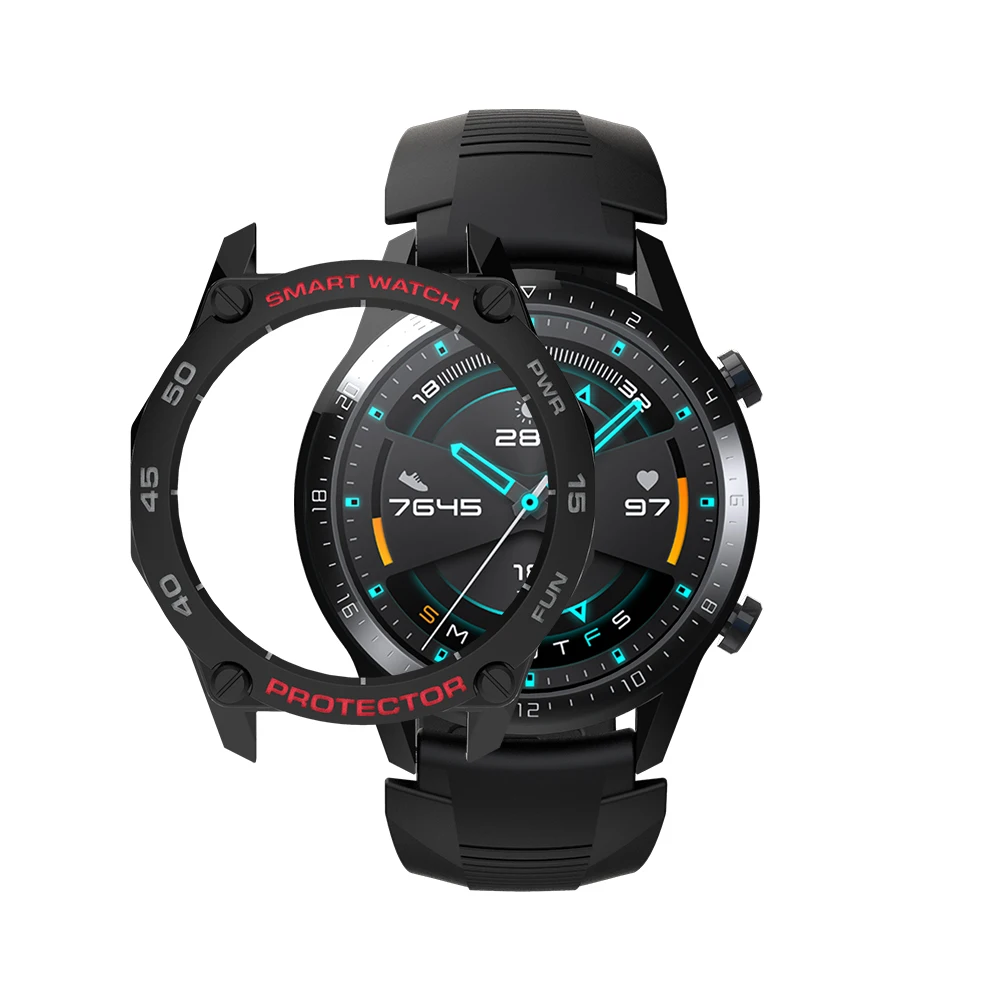 Cho Đồng Hồ Huawei Watch GT3 GT2 Thể Thao Ốp Lưng Bảo Vệ Dây SIKAI PC TPU Ban Nhạc Vòng Tay Phụ Kiện Thông Minh Dành Cho Huawei GT 3 GT 2