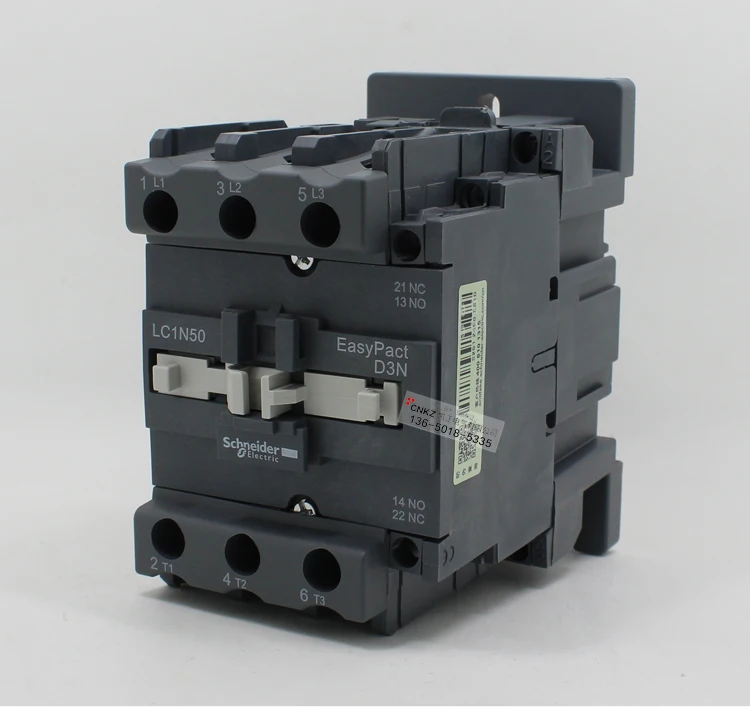 Original authentic Schneider AC contactor LC1N50M5N LC1N50Q5N LC1N50F5N LC1N50CC5N LC1N50B5N LC1N50E5N LC1-N50 220V 380V