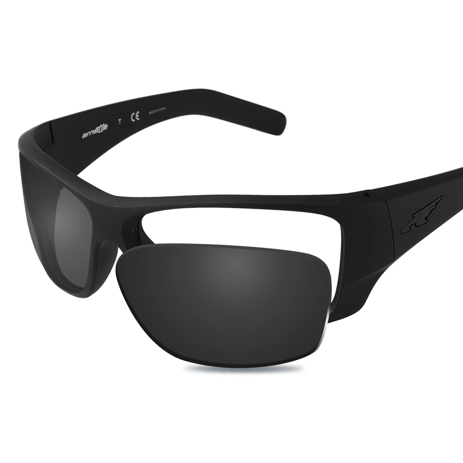 Glintbay New Performance Polarized Replacement Lenses for Arnette Heist 2.0 AN4215 Sunglasses - Multiple Colors