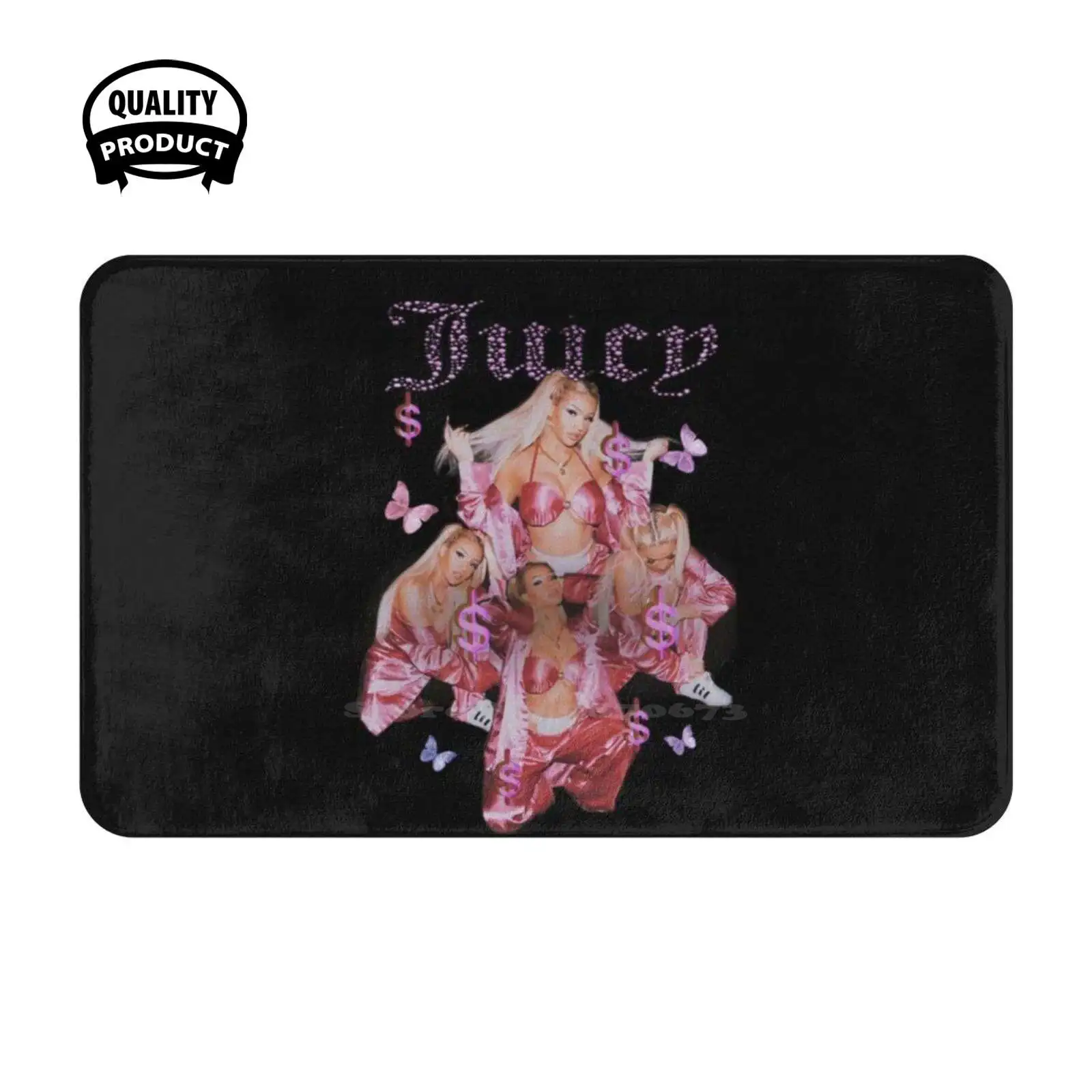 Shirin David Money Pink 90S Classic Soft Cushion Home Carpet Door Mat Car Rug 90 S Style Aesthetic Tumblr Rich Man Shirin David