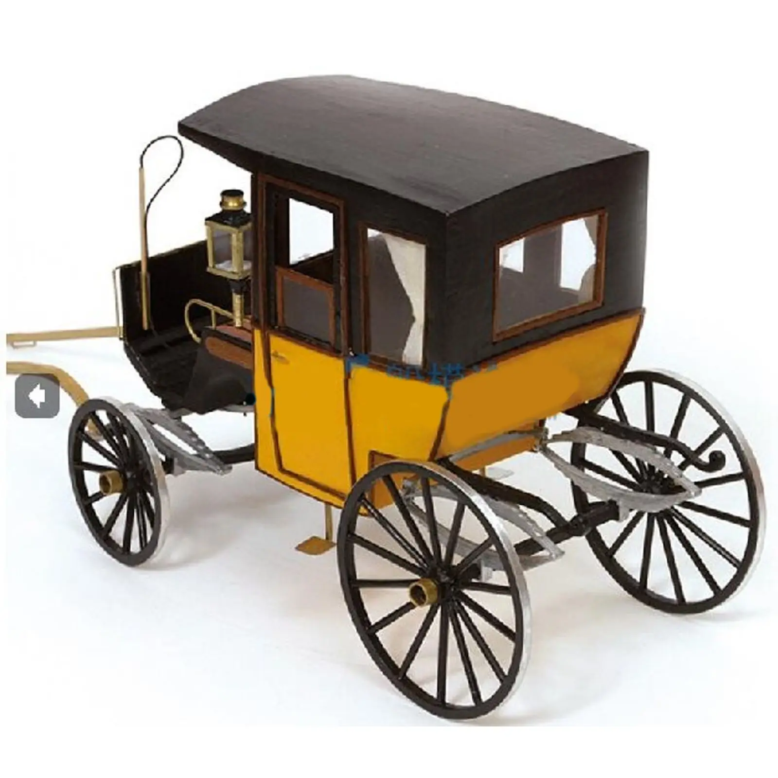 European carriage TAXI Barcelona Scale 1/10 7.8 