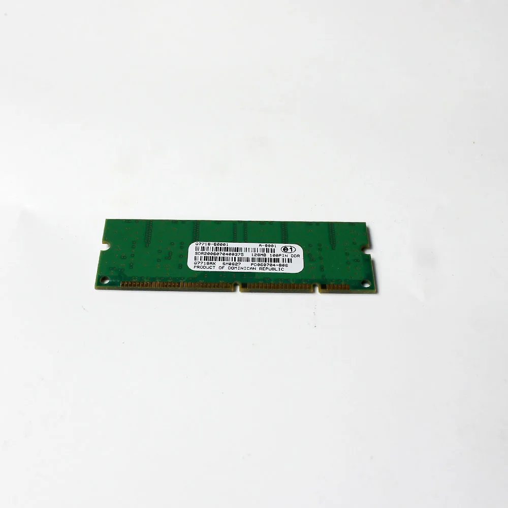 128MB SDRAM DIMM Memory Module For HP Color LaserJet 2550 2605  2840 1320 5100 8150 4100 4300 8150 9000 Old Style Printer Q7709A