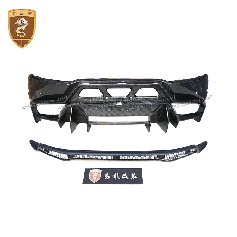 Real Carbon Fiber Rear Body Kit Car Styling For Lambo LP580-LP610 Rear Body Kits Auto Modified Accessories For Lamborghini LP580