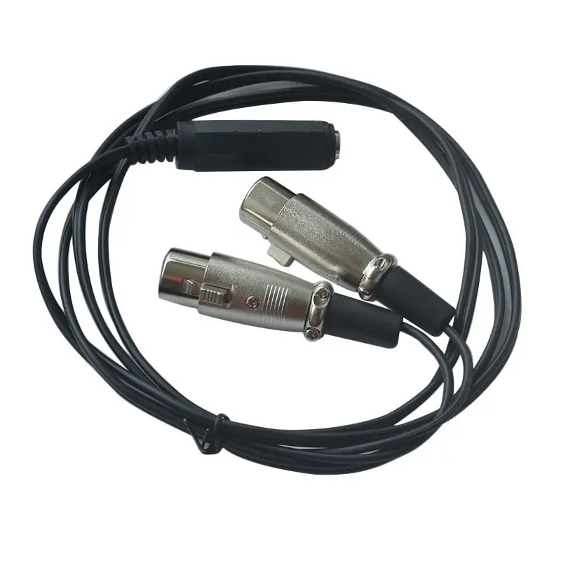 Dual 3-Pin XLR Female to 1/4