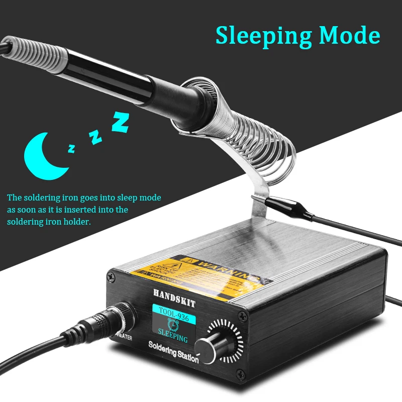 936 Soldering Station OLED Digital Display Solder Iron Equipment Portable Home Electronics Moble Phone Repair Tools