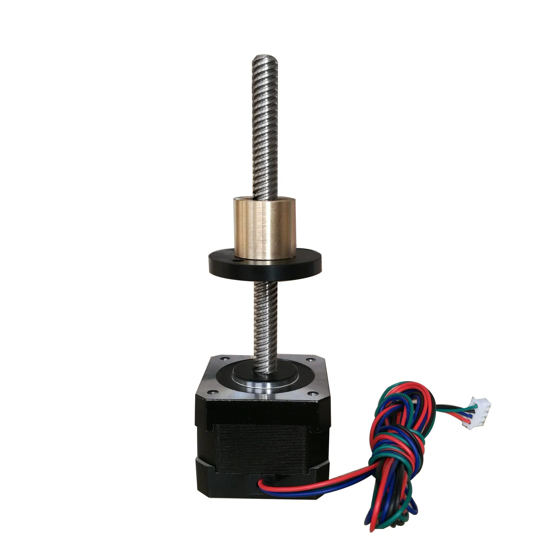 42 Screw Stepper Motor shaft Tr8*8*100mm Nema 17 1.33A Nema17 0.22kg.cm Linear Stepping Motor With