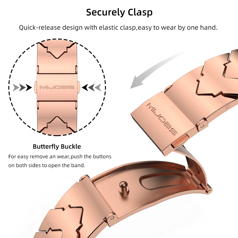 Mi Band 7 Strap for Mi Band 6 5 4 3 Wristband for Xiaomi Mi Band 5 Bracelet Miband 4 Metal Wrist Belt Correa NFC Global Version