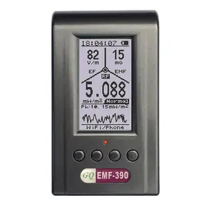 電磁波測定器 GQ EMF-390 電磁波計 5G対応（Gq EMF-390 3 in1