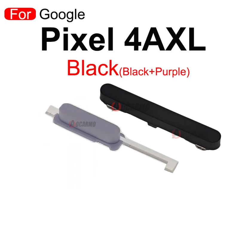 Replacement Part For Google Pixel 4 4A XL 4A 5G 4XL Volume Up Down Power On Off Side Key Button