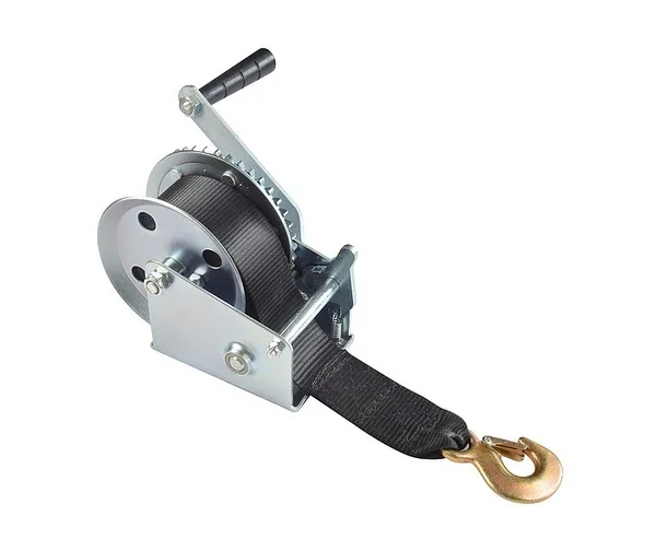 Manual winch 1400 pound Nylon rope winch