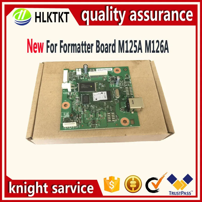 new CE831-60001 CB409-60001 CZ172-60001 Formatter Board For hp M1132 M1132NFP 1132 M1130 M125A M125 125A  1018 1020 MainBoard