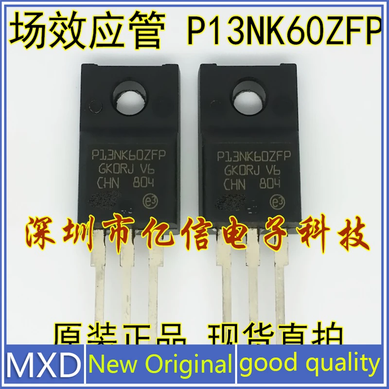 

5Pcs/Lot New Original P13NK60ZFP Field Effect Tube STP13NK60ZFP 13A600V Good Quality