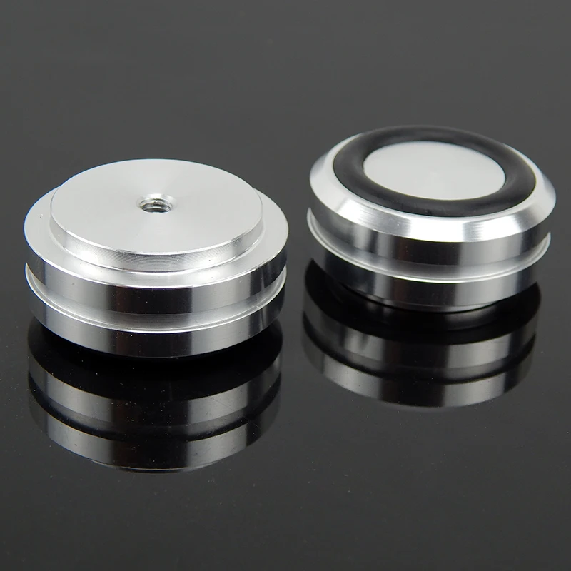 Алюминиевые подушечки для ног для аудиоусилителей, корпус ЦАП, декодер, буферная оболочка шасси, амортизирующие алюминиевые коврики для ног 30*13 мм