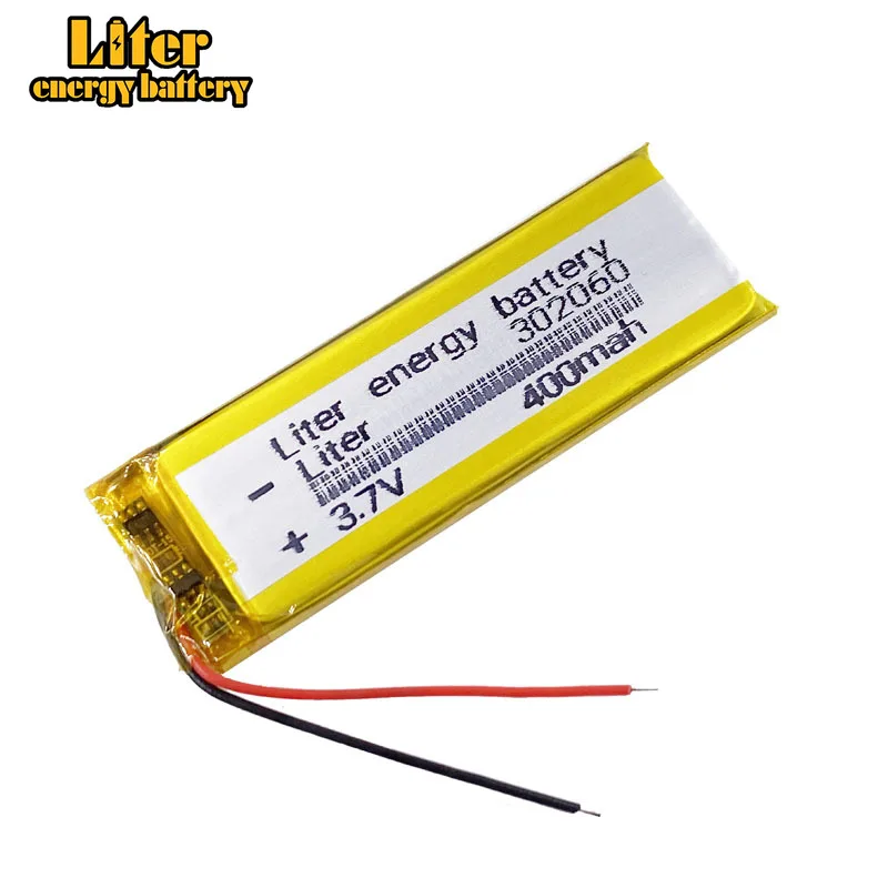 3.7v bateria litowo-polimerowa 302060 282060 400mah Mp4 Mp3 długopis z funkcją nagrywania N10 Md specjalna bateria