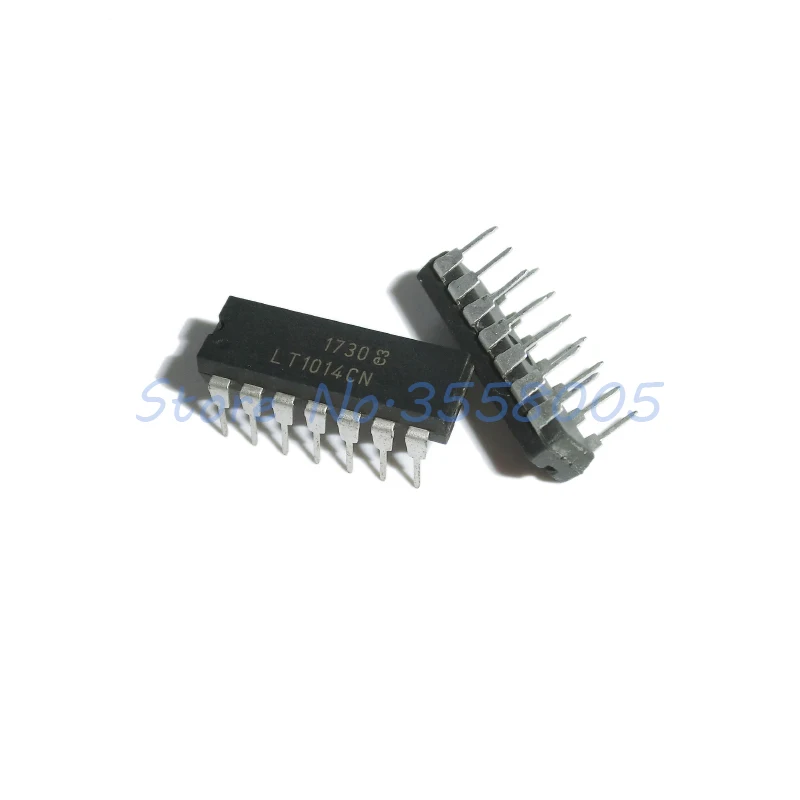 5Pcs/lot LT1014CN LT1014C DIP-14 1014CN