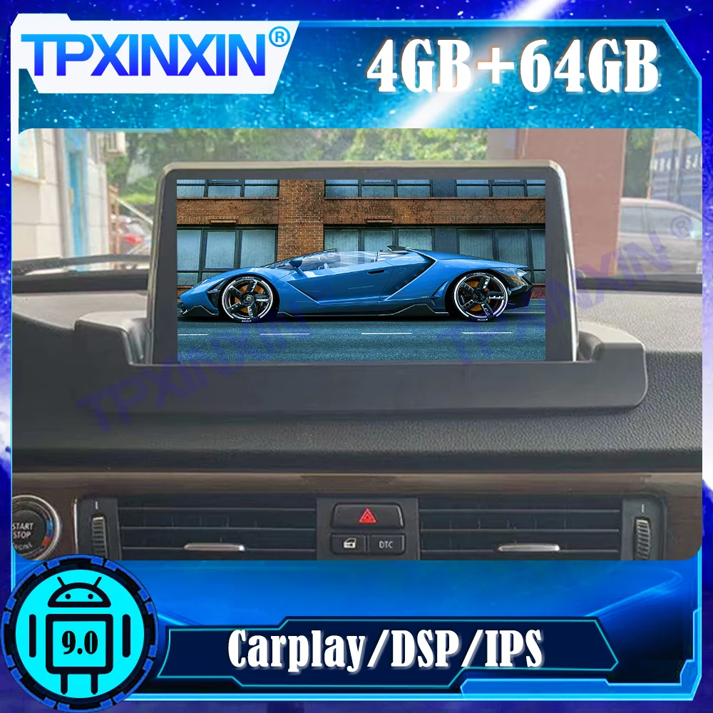 IPS Android 10.0 6+128G For BMW E90 Multimedia Player Car GPS Navigation Auto Radio Stereo Audio Tape Recoder Head Unit Carplay