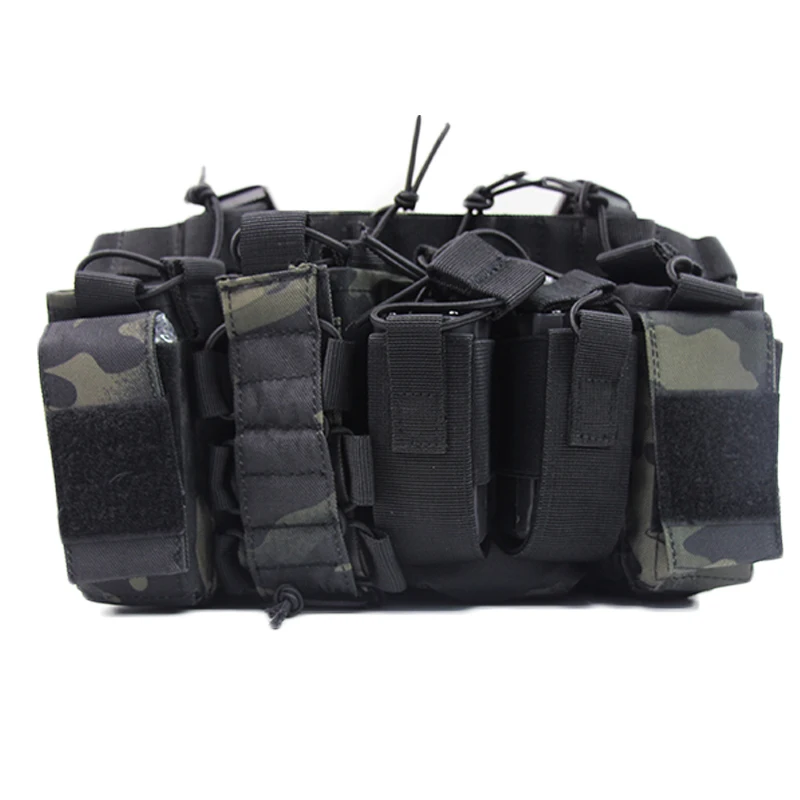 Kamizelka taktyczna Molle Paintball Carrier Strike Vest Chaleco Chest Rig Pouch Heavy Duty Vest Akcesoria myśliwskie