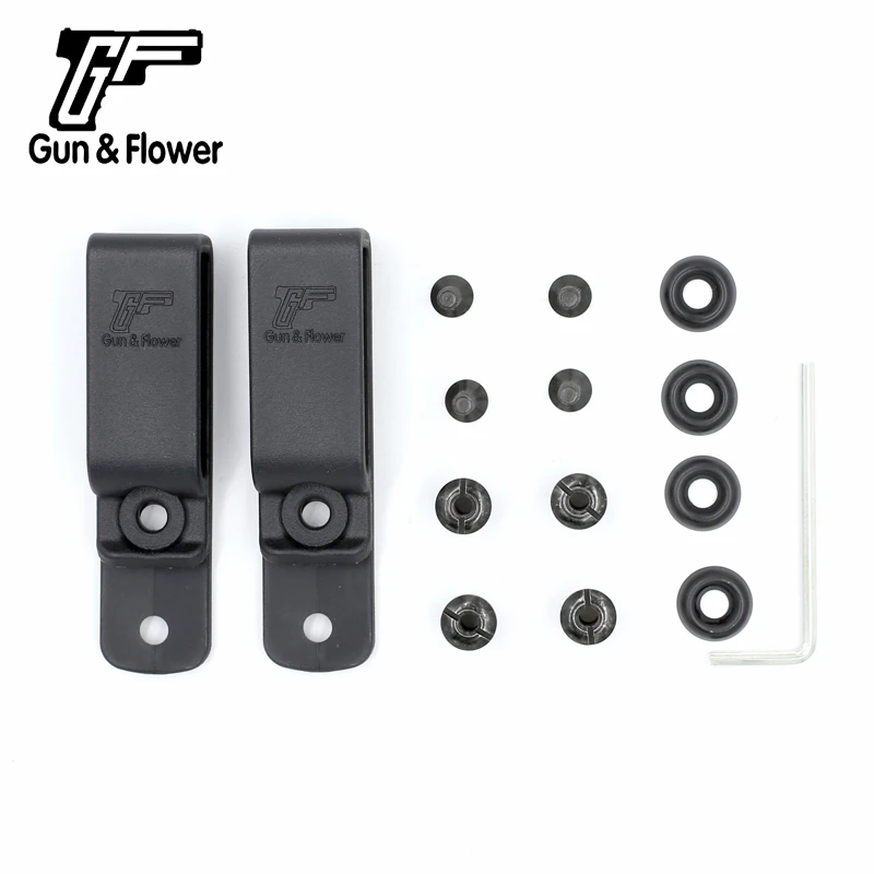 

Gun&Flower Universal Belt Loop (Pair) for 1.5 Inch for Kydex Gun Holster