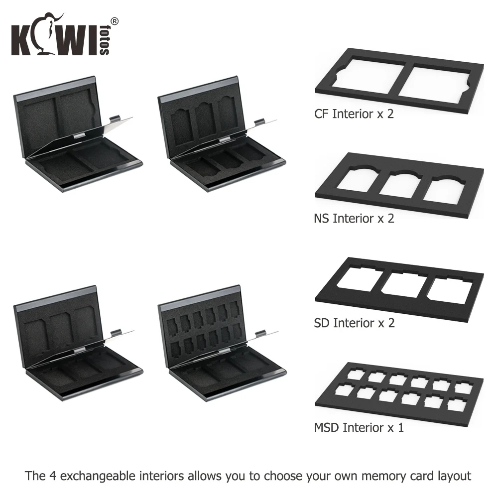 Funda duradera para tarjeta de memoria, organizador de almacenamiento para SD, Micro SD, SDXC, SDHC, CF, TF, NS, Protector de billetera para tarjetas de juego