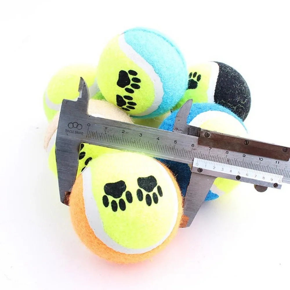 Cute Mini  Safe Small Dog Toys For Pets Dogs Chew Ball Puppy Dog Ball For Pet Toy Puppies Tennis Ball Dog Toy Ball Pet Products