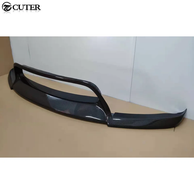 E70 X5m E71 X6m v Style Carbon Fiber Front Bumper Lip for Bmw X5m X6m Front Splitter Car Body Kit 2008-2014