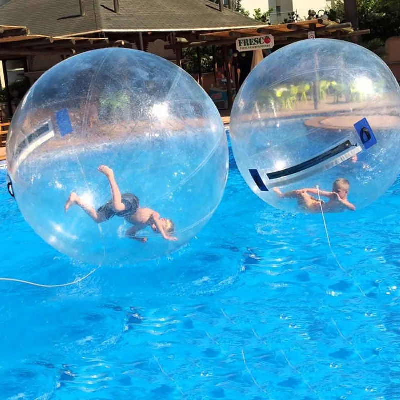 

1.8m Water Rollers Inflatable Walking on Water Ball for Swimming Pool Floating Human Inside Dacing Balloon Running Zorb Balls