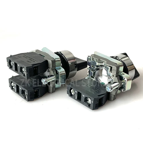 Imagen 2 del producto Interruptor de botón pulsador XB4-BD21, perilla de mango estándar (no), XB4-BD33