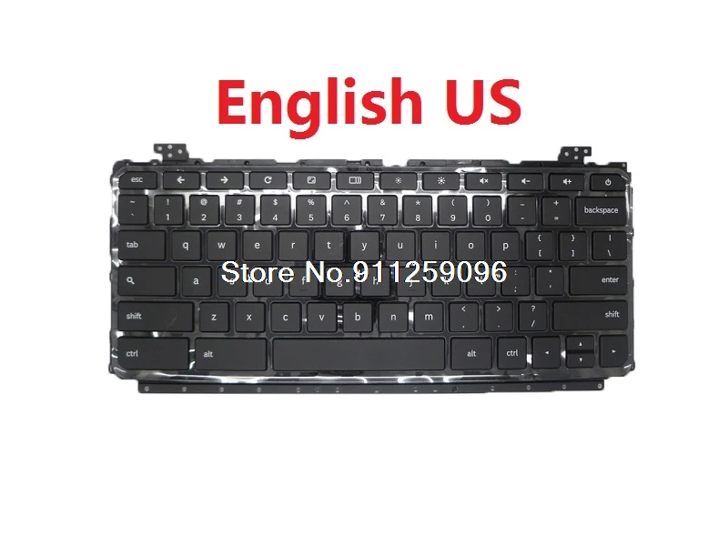 

Laptop Keyboard For Samsung XE500C21 English US Latin America LA BA59-02930K BA59-02929A MP-10B13US6886 With Black Frame New