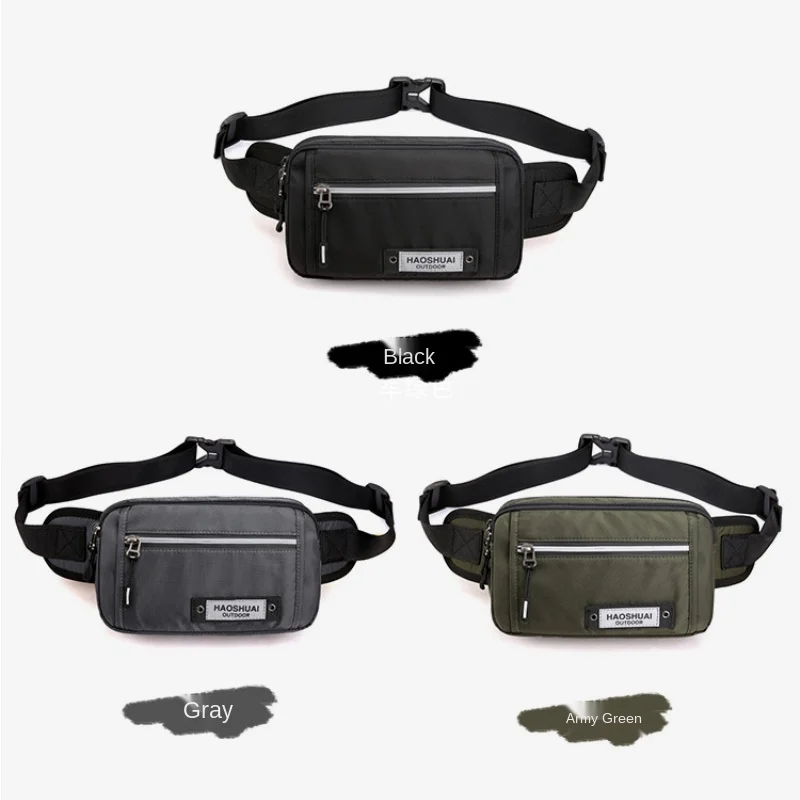 

Outdoor Leisure Riding Leg Bag Anti-lost Multifunctional Sports Men's Chest Bag Mobile Phone Portable Waist Bag Messenger Bag