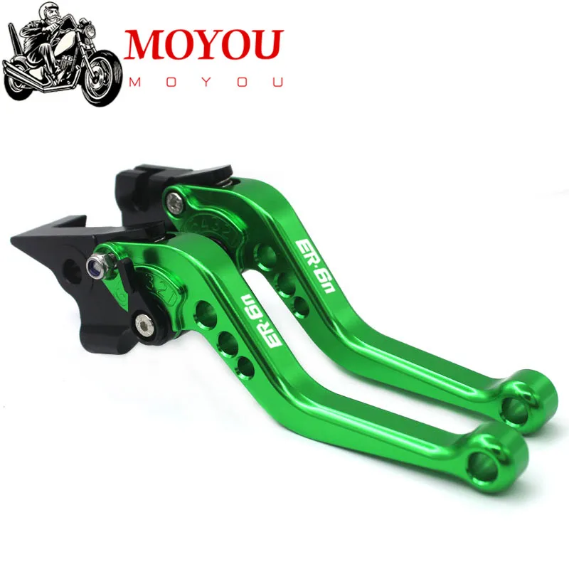 For KAWASAKI ER-6N ER6N ER 6N 2006 2007 2008 Motorcycle Clutch Brake Lever Handle Adjustable Folding  Brake Clutch Levers