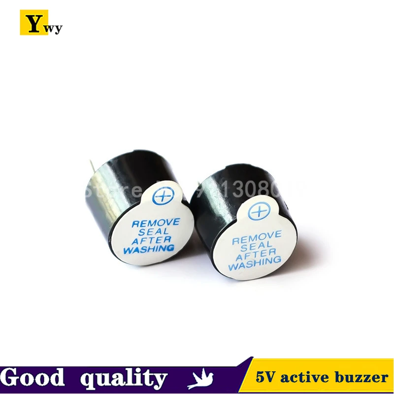 10pcs New Arrival 5v Active Buzzer Magnetic Long Continous Beep Tone 12*9.5mm