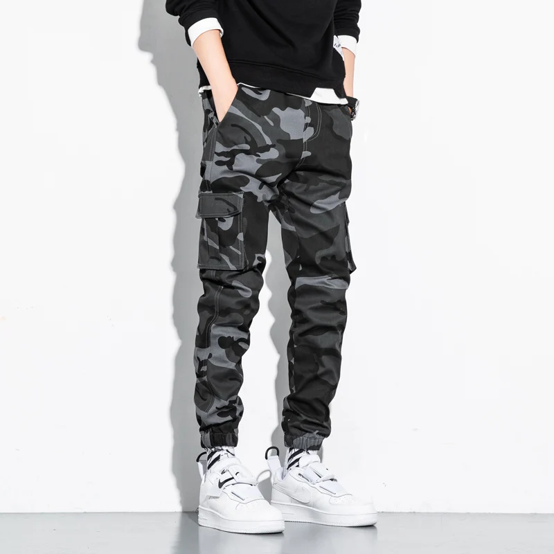 Männer Camouflage Jogger Cargo Hosen Outdoor Tactical Military Pant Casual Streetwear Taschen Hosen Männer Baumwolle Hosen Große Größe 8XL