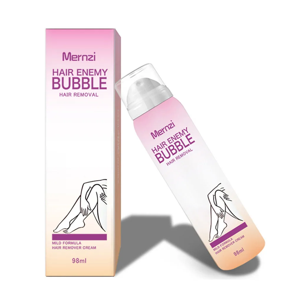 Painless Hair Removal Cream Spray Bubble Body Bikini Legs Hair Remover Foam Mousse Away Depilatory Bubble Waxes Body care