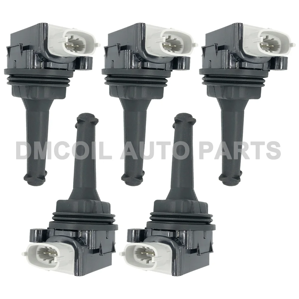 

5 PCS IGNITION COIL FOR VOLVO C30 C70 II S40 II S60 I S80 I II V50 V70 II III T5 2.0L 2.4L 2.5L 8677837 / 30713417 / 0221604011