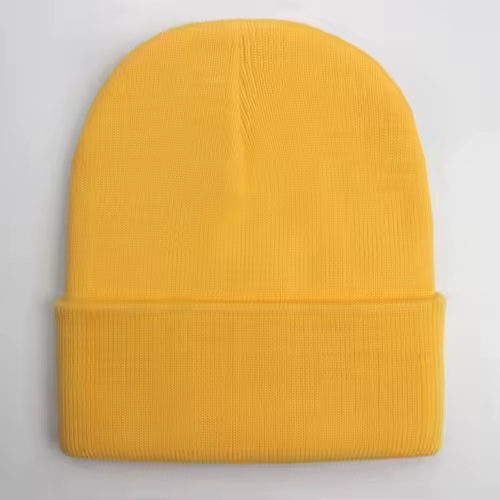 Solid Unisex Beanie Autumn Winter Wool Blends Soft Warm Knitted Cap Men Women SkullCap Hats Gorro Ski Caps 24 Colors Beanies - Image 20