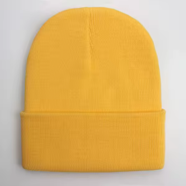 Solid Unisex Beanie Autumn Winter Wool Blends Soft Warm Knitted Cap Men Women SkullCap Hats Gorro Ski Caps 24 Colors Beanies - Image 20