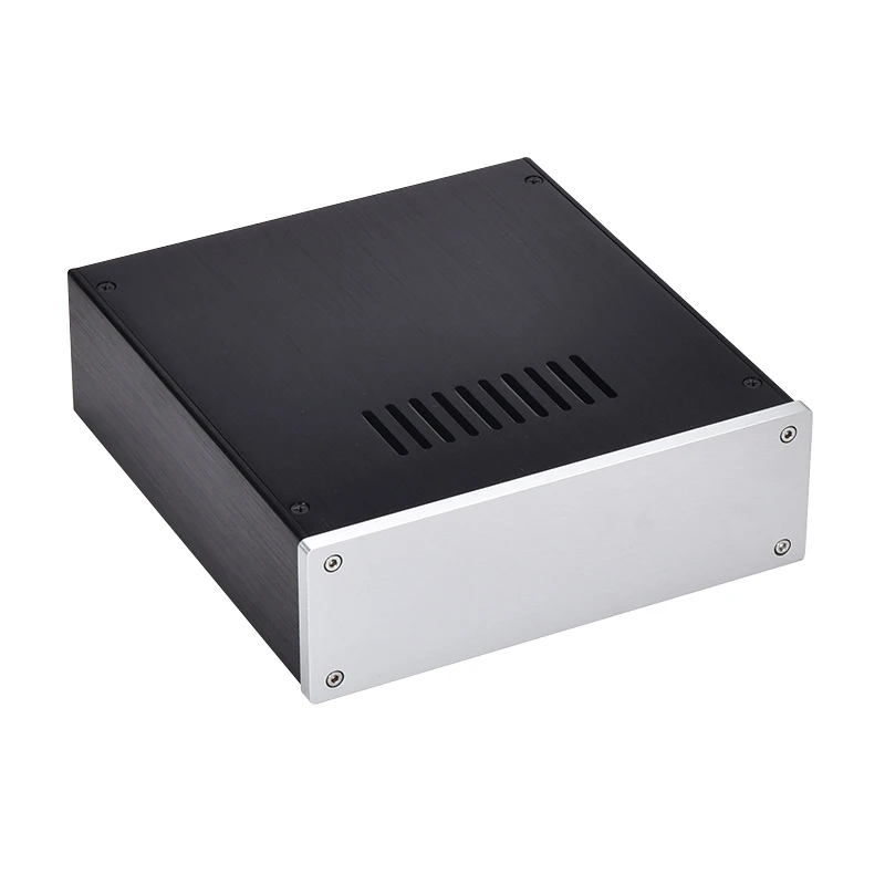 BRZHIFI-caja de aluminio serie BZ2207, amplificador de Audio personalizado, chasis, caja electrónica multifunción