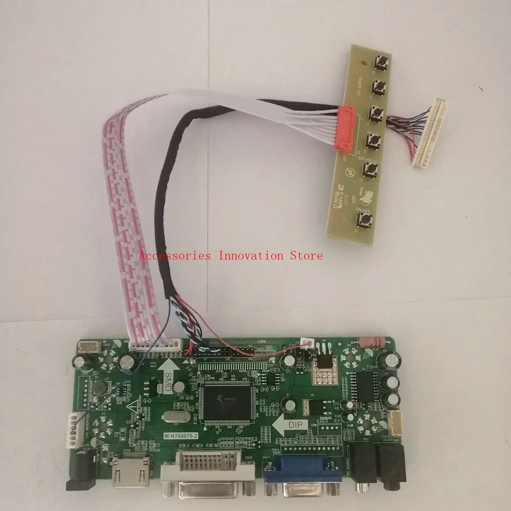 

New Monitor Kit HSD121PHW1-A00 A01 A03 HDMI+VGA+DVI 1366x768 30pins LCD LED Screen Panel Controller Driver Board