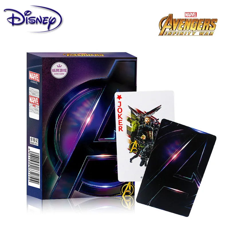 Frozen Avengers Card Game Paper Playing Cards Casual Desktop Card Games Children Adult Card Game Disney Card Game Frozen