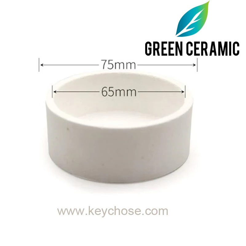 Green 2Pcs Furnace Sintered Zirconia Crucible for Crowns Bridges Dentist Lab Cover Round Shape Holding Beads In Oven High Purity