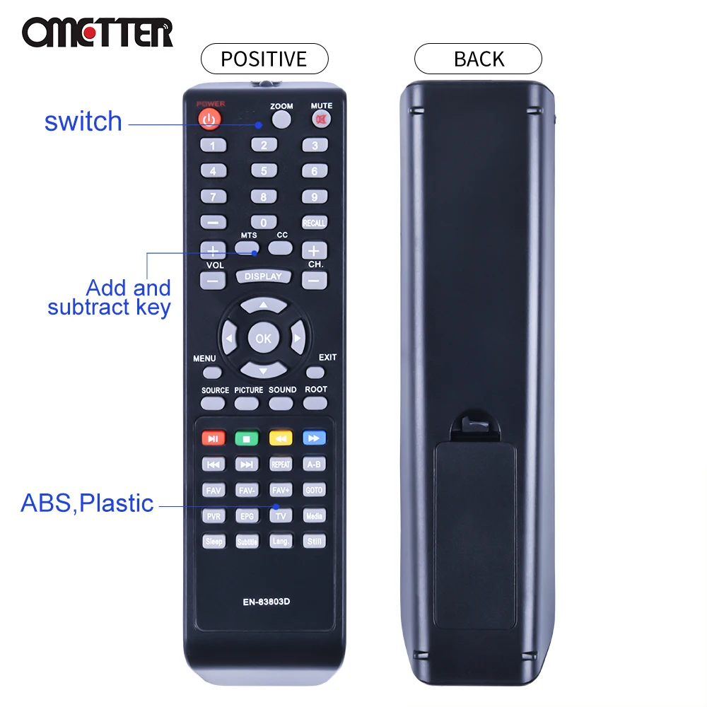 Подходит для пульта дистанционного управления гаражными дверями Hisense LCD TV