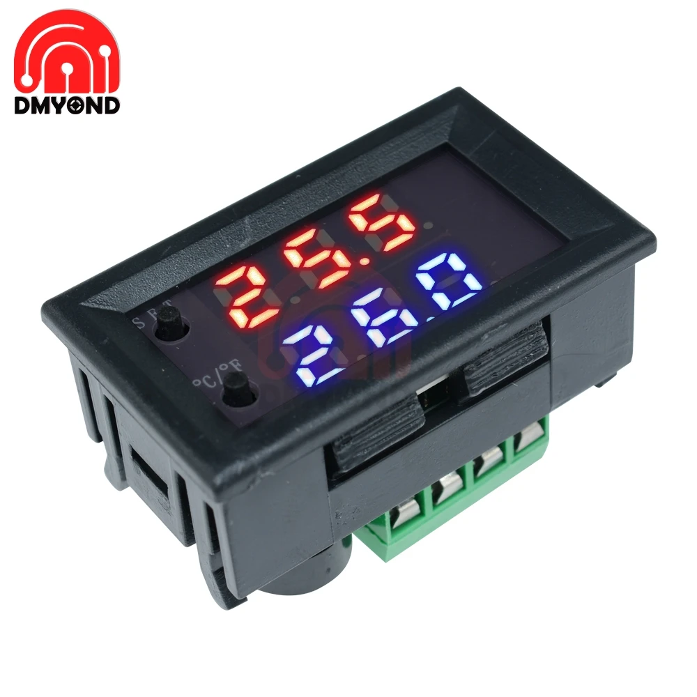 W1209WK W1209 DC 12V Display Digitale Regolatore di Temperatura del Termostato per Incubatrice Riscaldatore di Acqua Temp Regolatore di