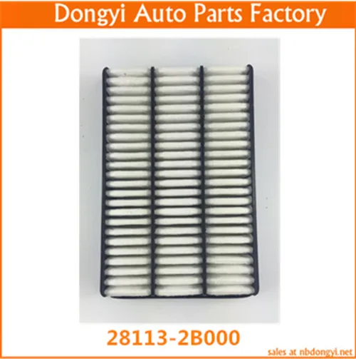 High quality Air filter for 28113-2B000 281132B000