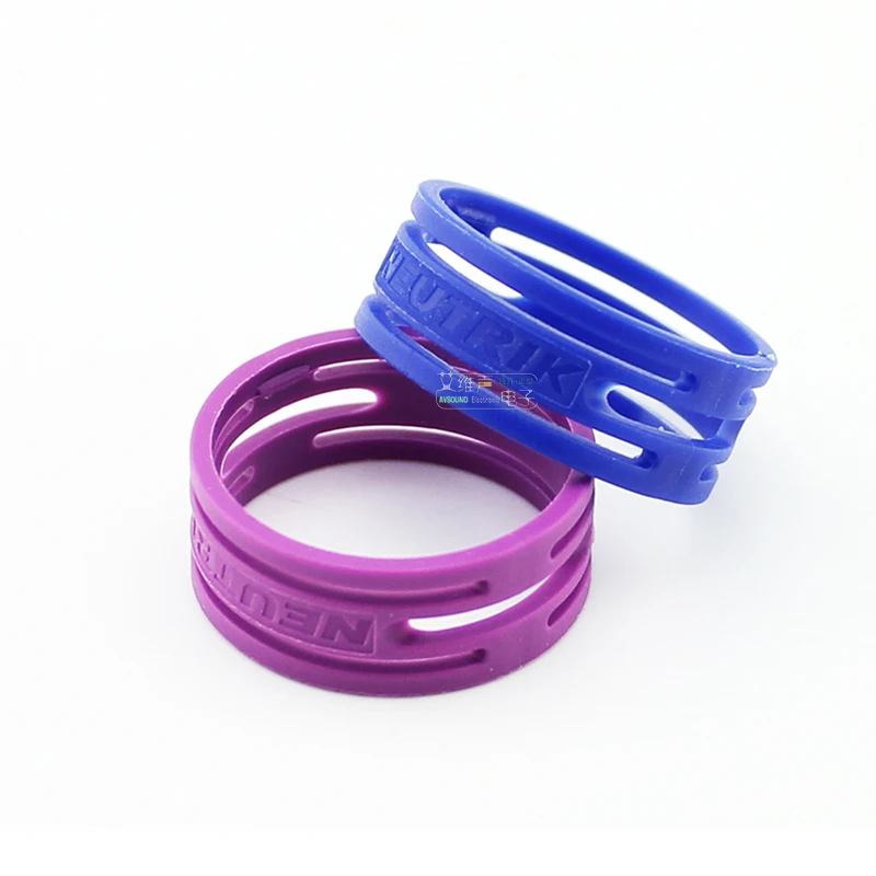 1pcs/10pcs XXR NEUTRIK For NEUTRIK NC3FXX/NC3MXX XLR Plug Color Ring Multi-color Roll-proof Ring Marking Ring 10 colors