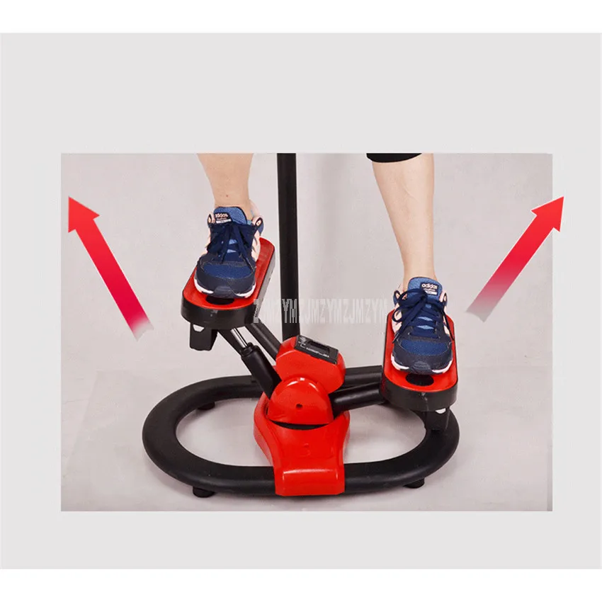 Fitness Stepper Stepping Machine With Handrail Hydraulic 4 Way Twist Thin Legs Waist Loss Weight Indoor Home Exercise Equipment