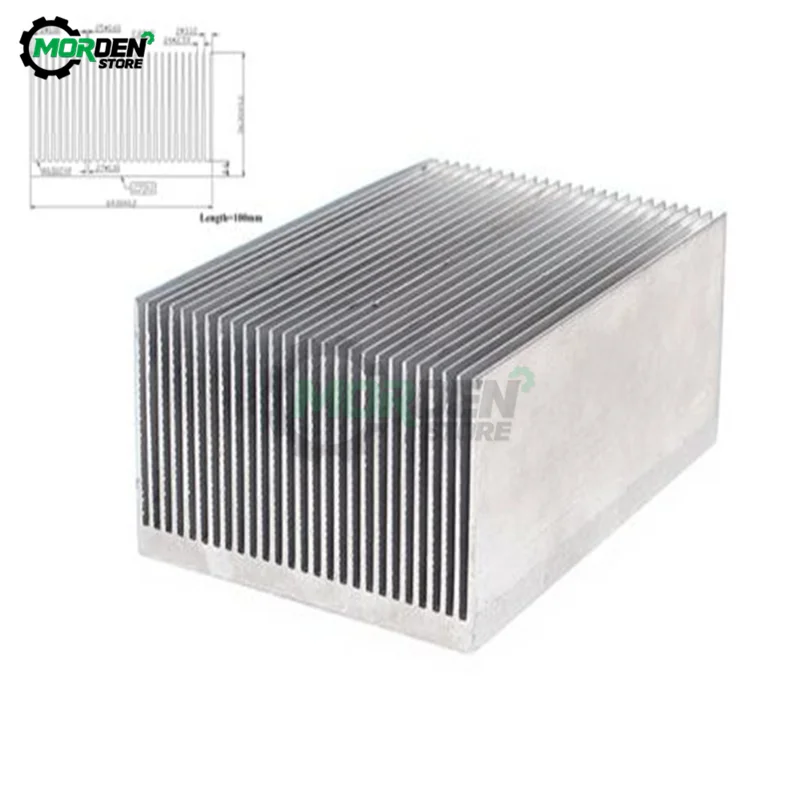 100x69x36mm Aluminum Heatsink Heat Sink Cooler Radiator Cooling Solid Relay