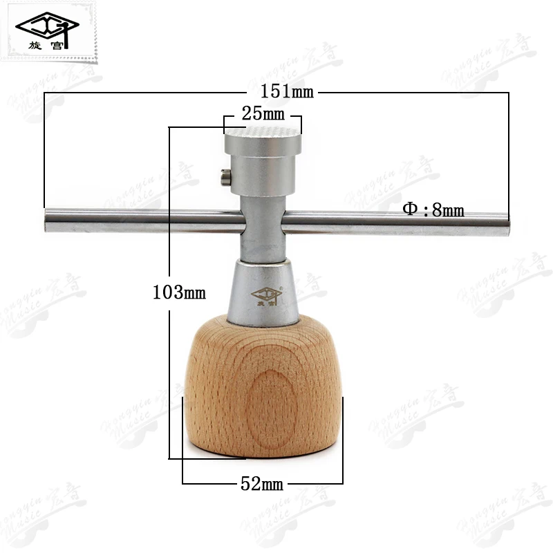 piano tuning 1823 installation of spool sound-pad support pad jack for grand piano refit